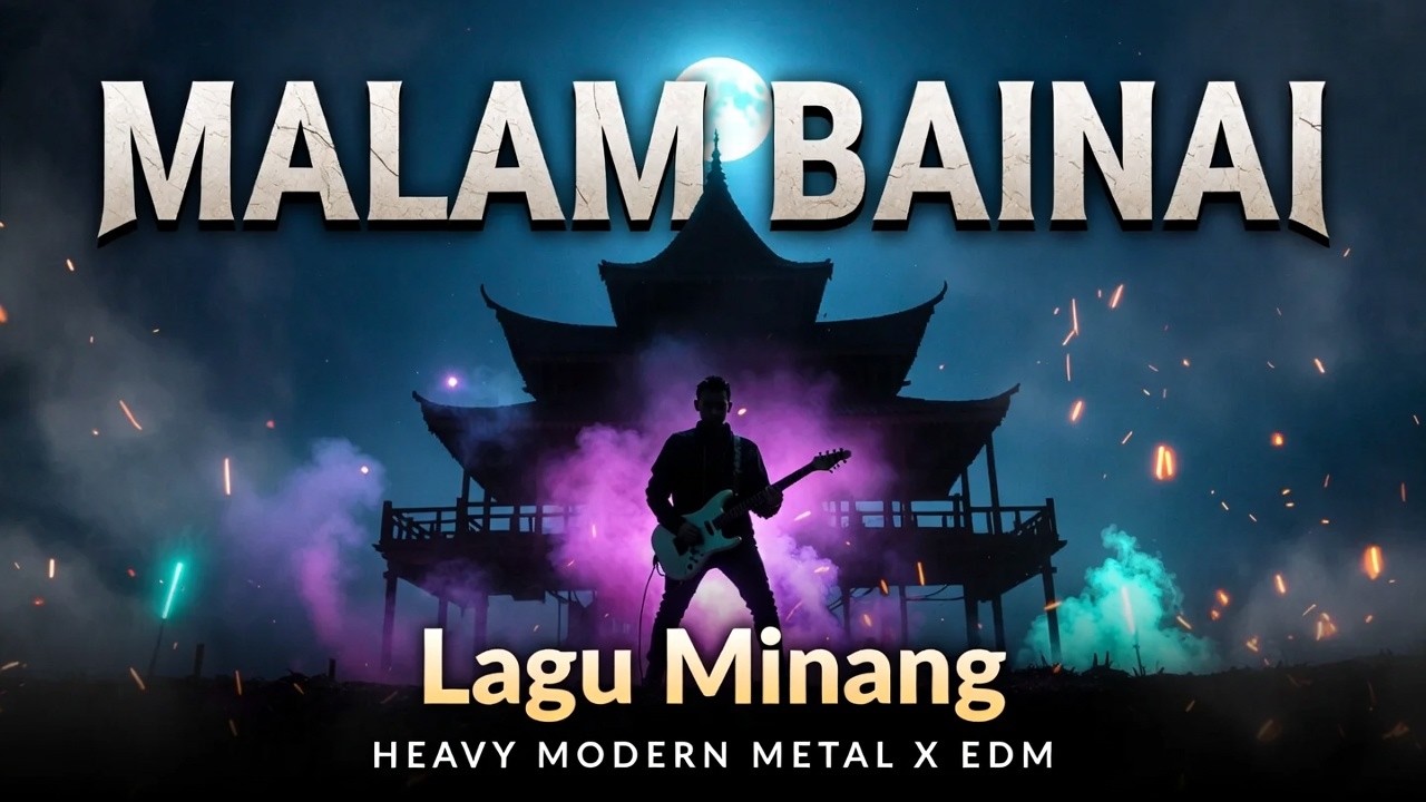 Malam Bainai - Lagu Minang | Heavy Modern Metal x EDM by SquidNT | Eksperimen Metal Etnik yang Epik!