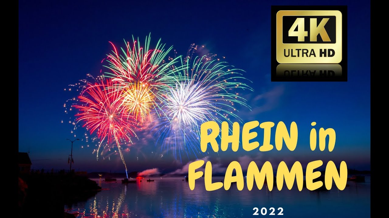 RHEIN in FLAMMEN 2022 4K Koblenz Feuerwerk BIGGEST FIREWORKS