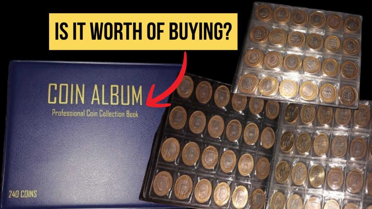 Best PU Leather Coin Collection Album for Collectors | Protect Your Old Coins 📖 | Random Clips Zone