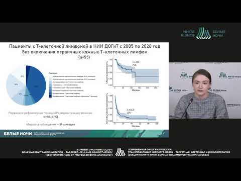 ТГСК в терапии Т-клеточных лимфом. Опыт НИИ ДОГиТ им. Р.М. Горбачевой (Лепик Е.Е.)