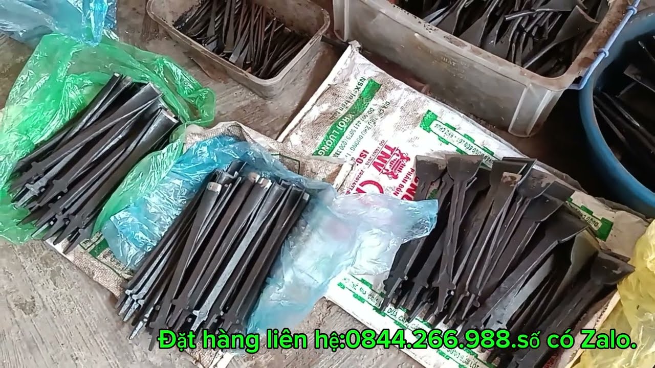 Đục cây loại đục thân dài dành cho các bác đục mộng cột nhà gỗ nhà cổ đục thợ mộc thép nhíp.