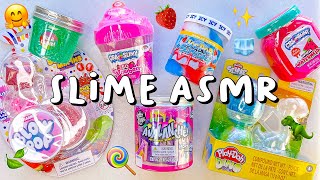 SATISFYING SLIME ASMR 💖 Storebought slimes under $5? Are they worth it?