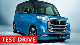 2017 Suzuki Spacia Custom Z Test Drive - Interior & Exterior
