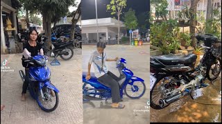 ស្រឡាញ់ការលេងម៉ូតូ❤️?? (Drag Life Style Cambodia)