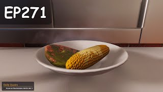 Cooking Simulator EP271: [5-Stars] Coffee-seasoned steak with Corn on the Cob