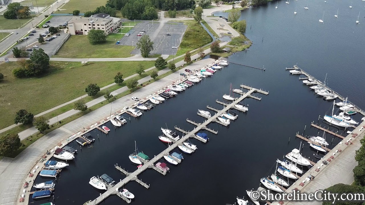 Hartshorn Marina Drone Fly Around