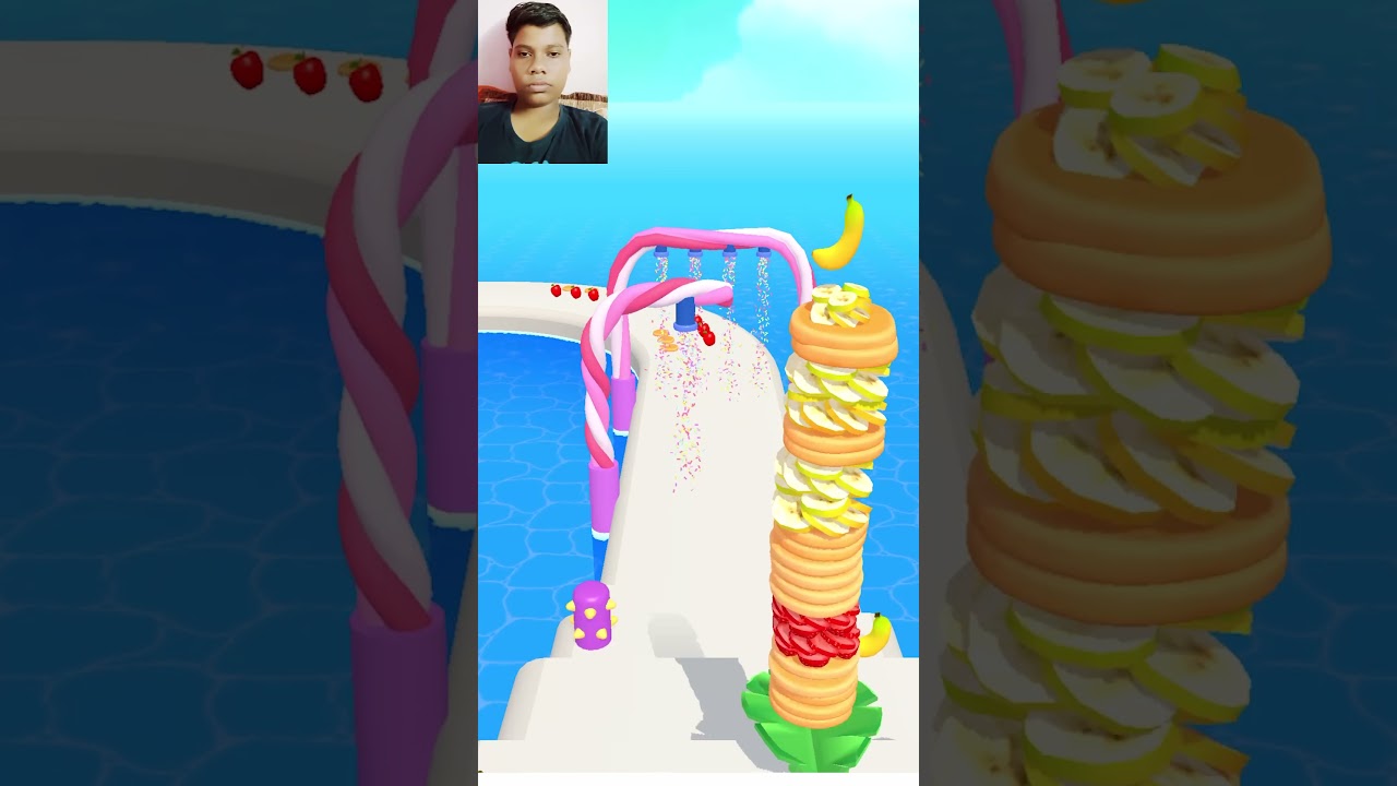 Pancake Run 😯🥱😏 IOS Android All Levels Gameplay Game Levels #44 LALF8 WUWU7