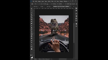 Create Dinosaur in Photoshop