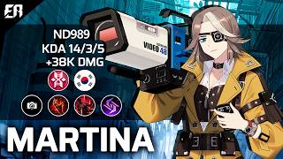 Eternal Return MARTINA Gameplay Season 10 Patch 10.4