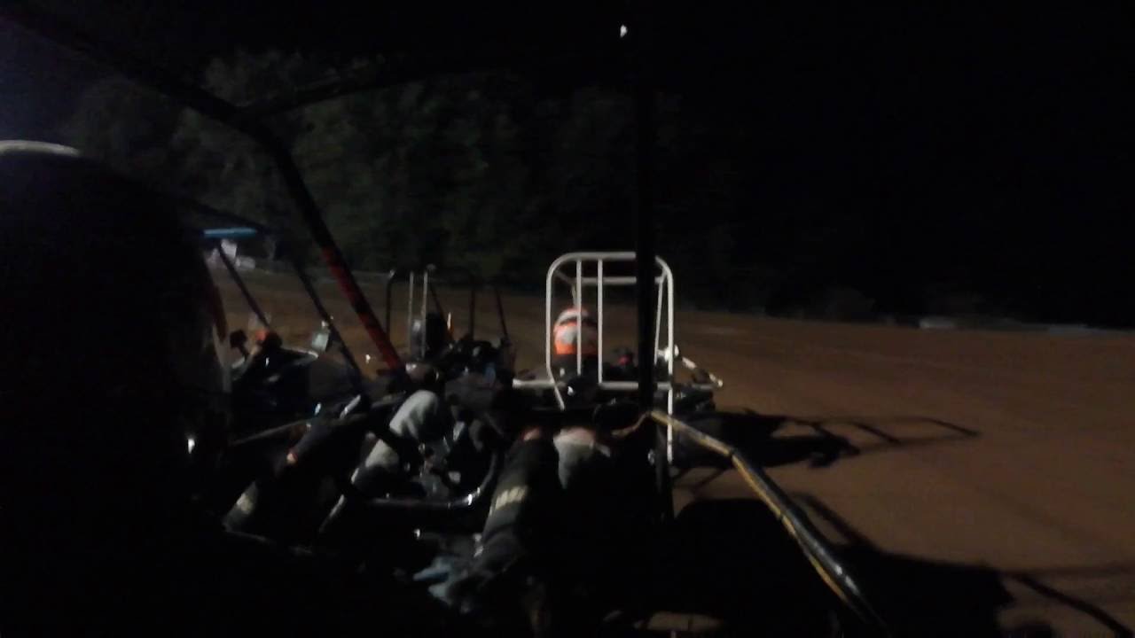 Ohio Champ Kart Series group 3 heat 2 from Wheelersburg Raceway October