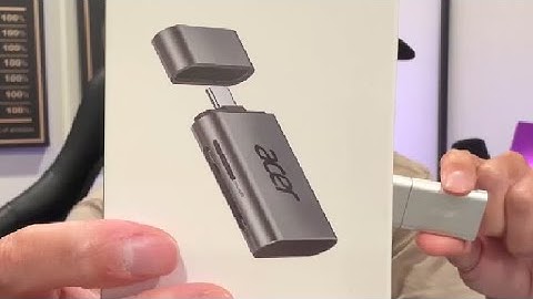 Acer USB C SD 4 0 Card Reader, 2 in 1 UHS II Micro SD Card Reader to Type C Adapter Review