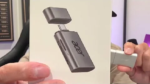 Acer USB C SD 4 0 Card Reader, 2 in 1 UHS II Micro SD Card Reader to Type C Adapter Review