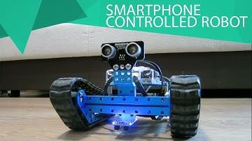 How To Assemble a Smartphone Controlled Robot // HomeCraft