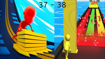 StackColors game play level 37 & 38