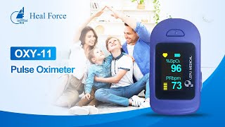 Oxy-11 Pulse Oximeter By Heal Force
