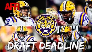 LSU Gets HUGE BREAK! | Six Players Pass On NFL Draft