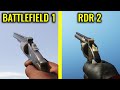 Red Dead Redemption 2 vs BATTLEFIELD 1 - Weapons Comparison