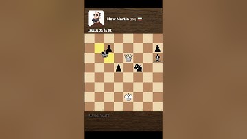 Beating New Martin bot with just One Queen #chess #checkmate #shorts