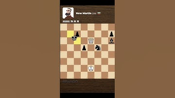 Beating New Martin bot with just One Queen #chess #checkmate #shorts