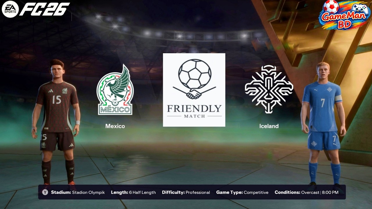 FC 26 - Mexico vs Iceland - International Friendly Match