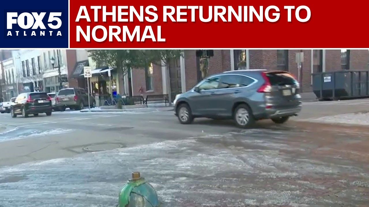 UGA classes set to resume Tuesday with delayed start | FOX 5 News - YouTube