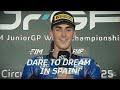 Get ready for top-level JuniorGP racing action in Jerez 🏍️✊