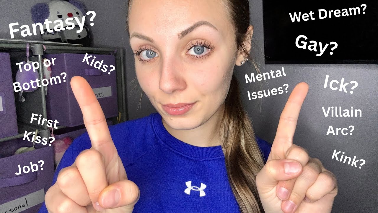 ASMR Asking You 100 Unhinged Personal Questions! 🤔