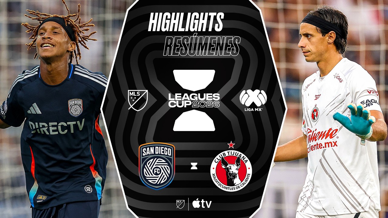 San Diego FC vs. Club Tijuana | Leagues Cup | Full Match Highlights