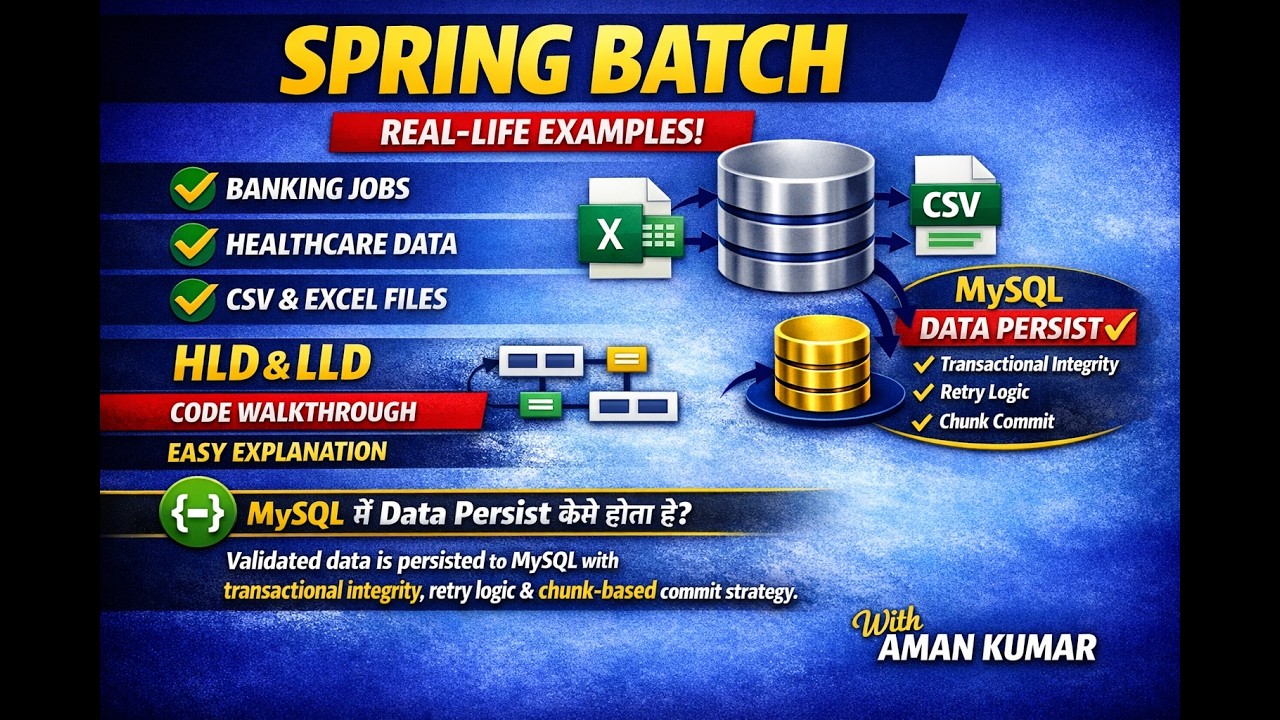 Spring Batch Framework - CSV & Excel Ingestion with Hexagonal ...