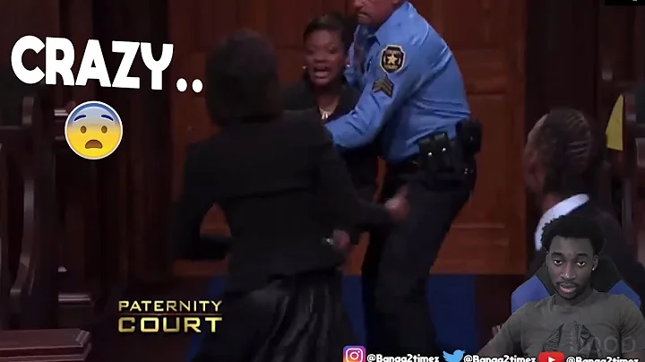 MAN TRIES TO SLAP THE JUDGE AND THIS HAPPENED.. PATERNITY COURT (REACTION)  #COURT