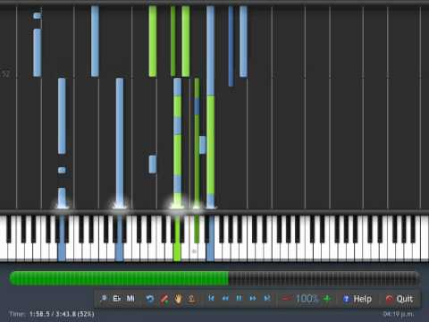 [PIANO TUTORIAL] Chris Isaak Wicked Games en piano Synthesia - YouTube