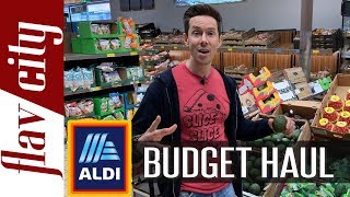 ALDI Budget Grocery Haul - Healthy Shopping On A Budget