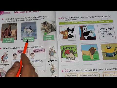 انكليزي خامس ابتدائي English Fifth الدرس السادس Unit Two الوحدة الثانية صفحة 26 27 28 29 30 31