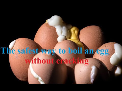 Video: How To Boil Eggs So They Don't Crack