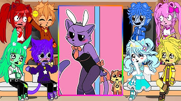 Smiling Critters react to Themselves/Memes/ Tiktok || Poppy Playtime Chapter 3 || Gacha React