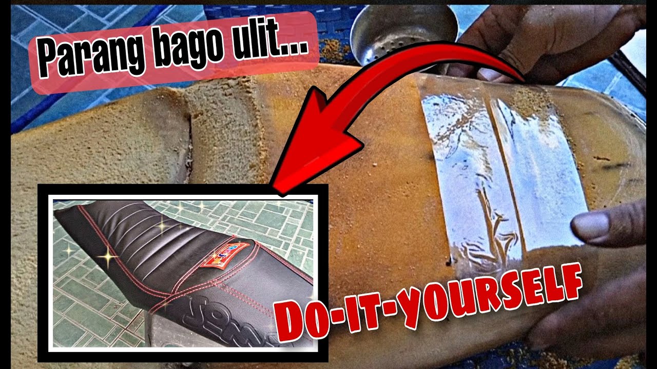 MOTORCYCLE SEAT REPAIR,Gawing mukhang bago ulit ang upuan ng motor