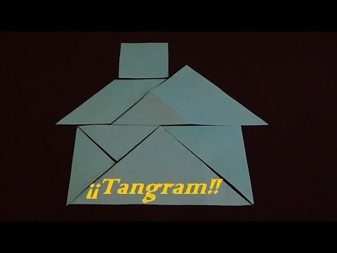 tangram de papel