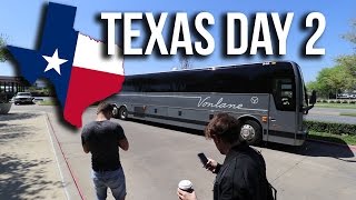 Anjuna Tour Vlog: FANCY BUS to Houston