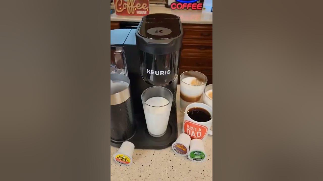 NEW Keurig K-Cafe Essentials $99 Latte Cappuccino Maker 