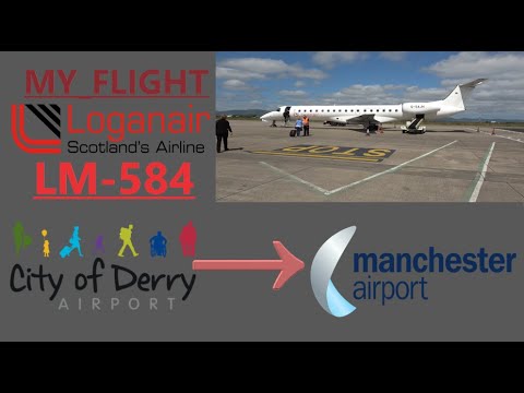 My Flight Loganair Flight 584 Londonderry Derry To Manchester