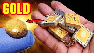 how to extract gold Around the world you could find gold in junk electronic equipment by Archimedes Channel 2,302 views 1 month ago 3 minutes, 2 seconds