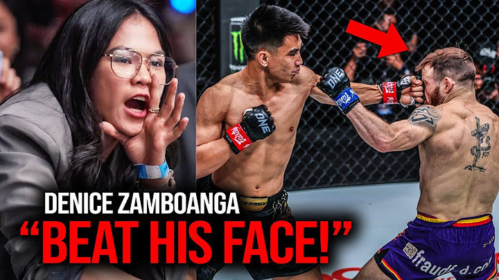 TEAM PHILIPPINES 🇵🇭❤️ Denice Zamboanga Was OVERJOYED For Joshua Pacio