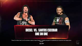 WWE Disel VS. Santos Gameplay Match & News - Hindi Commentary