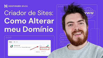 Criador de Sites da Hostinger: Como Alterar o Domínio