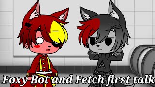 Foxy Bot and Fetch first talk[Minecraft Fnaf S3]