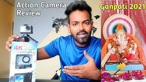 Action camera reviews and Gnpati bappa 2021 #CasonCS6 #Vlogging #ActionCam #Cason #Ganesh #Festival