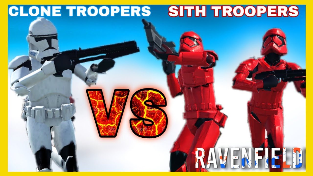 Clone Troopers VS Sith Troopers! | Star Wars | Ravenfield