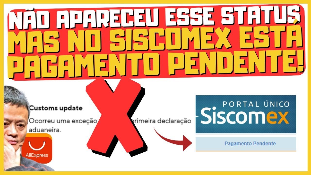 OCORREU UMA EXCEÇÃO DURANTE A PRIMEIRA DECLARAÇÃO ADUANEIRA NÃO ...
