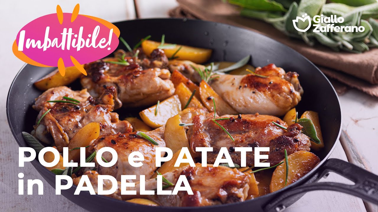 Chicken and Potatoes in a Pan