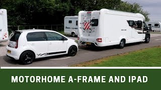 Motorhome AFrame | Tow a Small Car | iPad Google Maps Navigation  Ep131